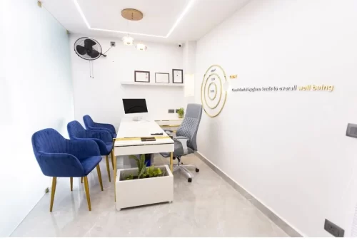 Dental consultation room at Aligning Dentistry in Alwarpet